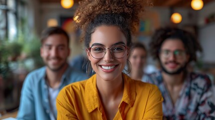 Group of People Sitting Around a Table, Engaged in Discussion and Collaboration. Generative AI.