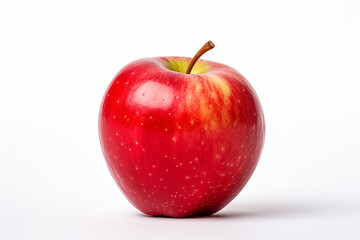 Apple isolated on white background created with Generative Ai