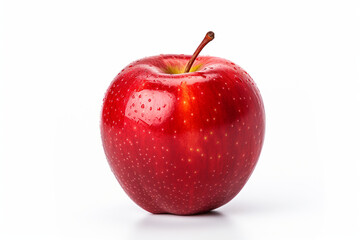 Apple isolated on white background created with Generative Ai