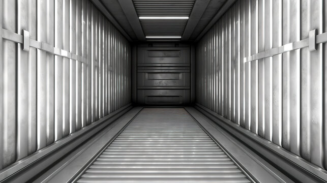 Seamless concrete or galvanized metal wall or floor panel background texture