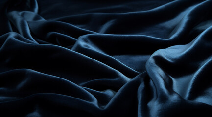 Fototapeta premium black satin background