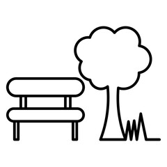 garden line icon