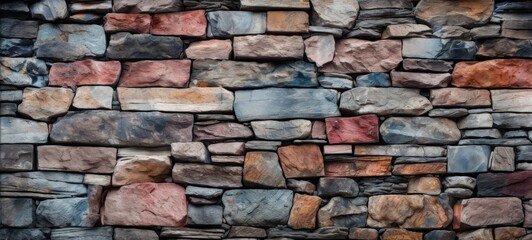 Old Stone Bricks texture. Stone Bricks banner. Stone Bricks wall texture. For banners, posters, advertising.