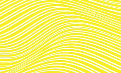 abstract geometric white wavy line pattern with yellow.