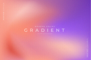 Serene Grainy Vector Gradient Noise Wallpaper