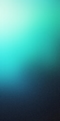 Obraz premium Dark green mint sea teal jade emerald turquoise light blue abstract background. Color gradient blur. Rough grunge grain noise. Brushed matte shimmer. Metallic foil effect. Design. Template. Empty.