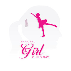 national | girl | child | day | poster |  celebration.. concept. banner. template. design, Happy, Children’s | Day | Holiday, concept | Girl, Child | International Day,
banner, card,  post, with text 