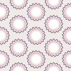 Wavy rounded lines pattern - 2