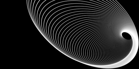 Abstract modern oval pattern design illustration, circles pattern modern design, oval background spiral design - obrazy, fototapety, plakaty