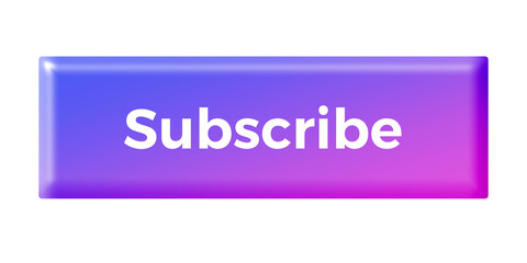 Subscribe Buttons on white background