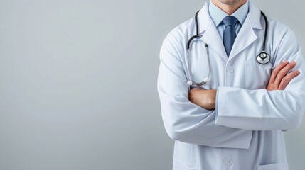 doctor advertisment background with copy space
