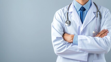 doctor advertisment background with copy space