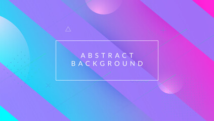 Music Banner. Flat Abstract Art. Pink Rainbow Illustration. 3d Screen. Paper Horizontal Brochure. Corporate Page. Retro Landing Page. Purple Music Banner