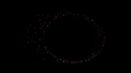 background with particles