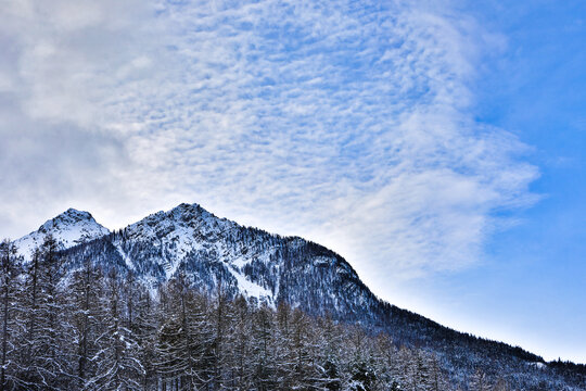 Montagne enneig&eacute; - Alpes - Serre chevalier