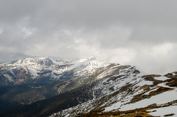 Obraz premium mountains in the snow