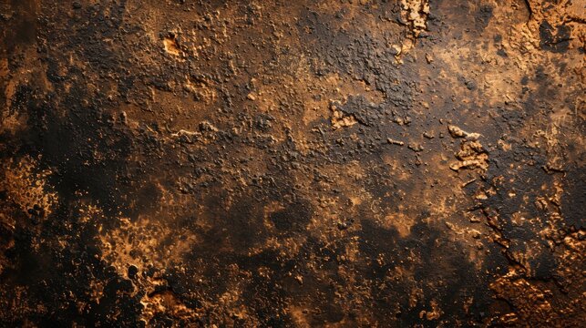 A close-up view of a rusted metal surface. Can be used to depict decay, industrial settings, or grunge aesthetics