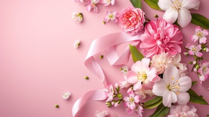 mothers day advertisment background with copy space