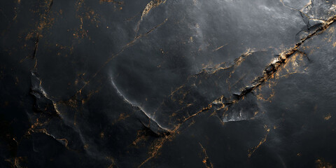 Abstract Background Celebrating the Allure of Black Stone Surfaces Elegance in Ebony