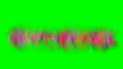 red green background