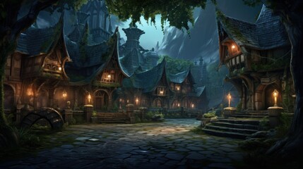 Obraz premium Role Playing Games Game Art Background