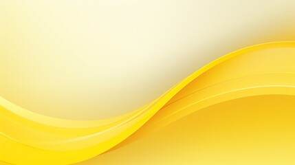 complete yellow background, some design is made on one side , space is left for text  - Generative AI