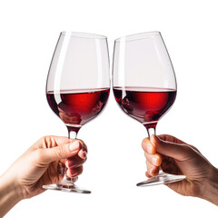 Wine Glasses Cheers Moment