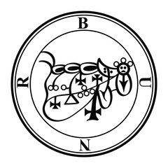 seal of solomon sigil of bune