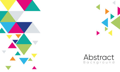 geometric shape vector, multicolor geometric background