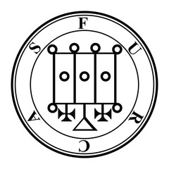 seal of solomon sigil of furcas 