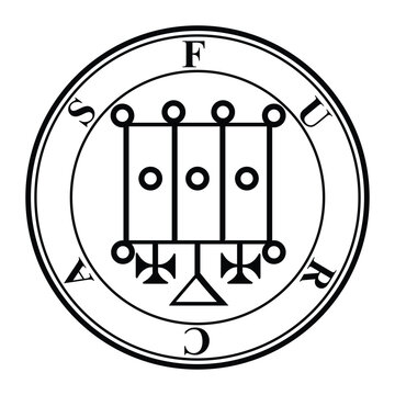 seal of solomon sigil of furcas 