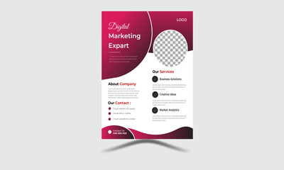 Poster flyer pamphlet brochure cover design cover page and new digital marketing flyer set.