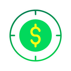 dollar sign icon	