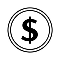 dollar sign icon	