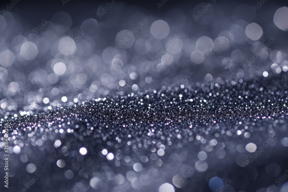 Poster A close-up of a blurry background with lights. This versatile image can be used to add a dreamy or atmospheric effect to various projects