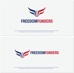 Wing Logo Represents Freedom and Power