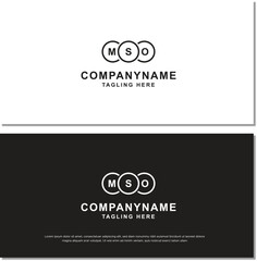 MSD letter logo design