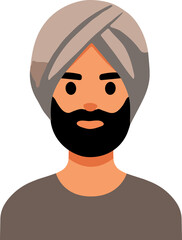 People avatar, man icon.