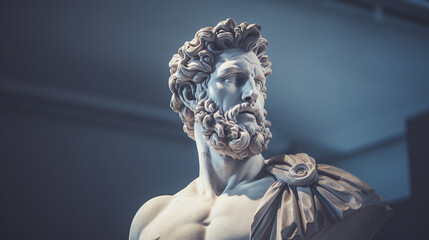 Skulptur Held Krieger Inspiration Alt Griechisch Philosoph Statue
