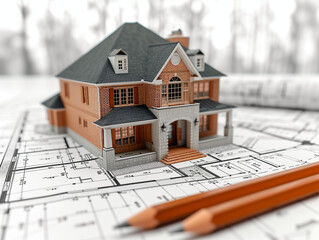 Renovation Concept: Pencil Sketch on Paper.