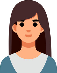 Pleple avatar, woman icon.