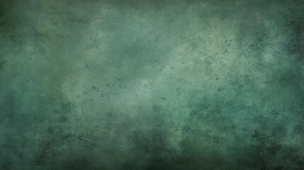 Fototapeta premium Green Christmas background texture. Vintage textured holiday paper or wallpaper.