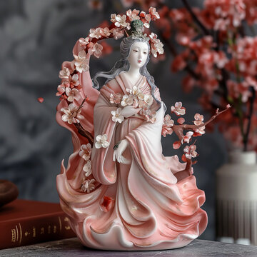 user_5e436d8a様専用【AIアート】白龍と花の姫シリーズ3点木花咲耶姫