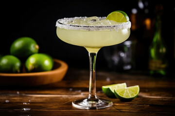 Tequila drink margarita refreshing fresh lime beverage ice juice alcohol cocktail