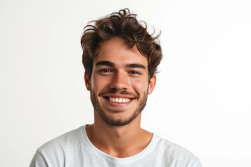 Obraz premium Smiling Bearded Man
