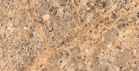 natural  brown terrazzo marble texture background,  vitrified floor tile slab, random marble high resolution, interior and exterior porcelain and vitrified floor tiles