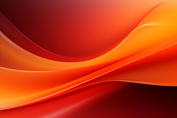 A vibrant futuristic background with dynamic lines in gradients of fiery orange and deep red, evoking energy and innovation.