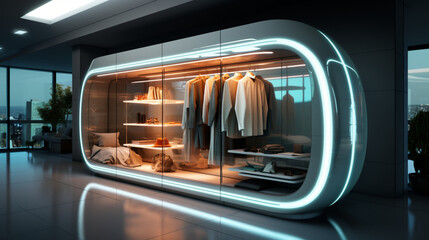 modern smart wardrobe