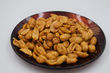 peanuts in a bowl