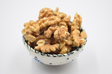 walnuts in a bowl